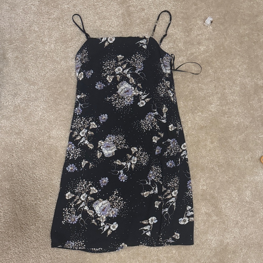 Floral Spaghetti Strap Dress